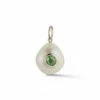 Les Perles Large Sapphire South Sea Pearl Charm