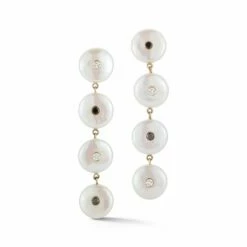 Les Perles Four Drop Earring