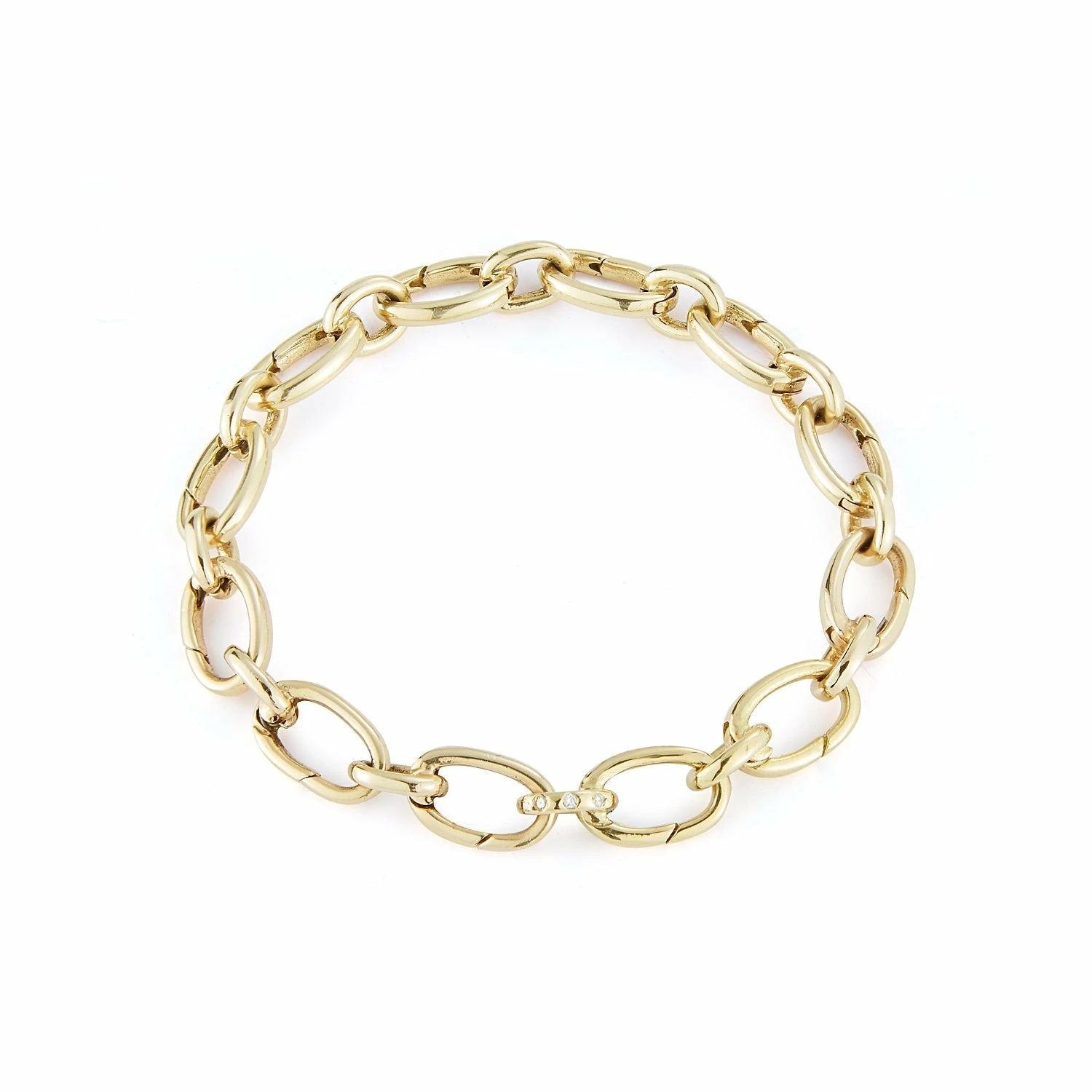 Les Classiques Rockwood Lock Link Bracelet 1 Les Classiques Rockwood Lock Link Bracelet