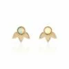 Revival Icarus Earrings With Opals