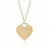 Revival Magna Heart Pendant Necklace With Diamonds