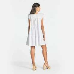 The Rose Dress -Cheap Tuke Bazaar Store 210320 Maxwell Geraldine Ecomm Rose White 3352copy