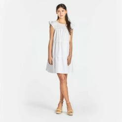 The Rose Dress -Cheap Tuke Bazaar Store 210320 Maxwell Geraldine Ecomm Rose White 3372copy