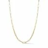 Les Classiques Large Link Hollow Handmade Gold Chain