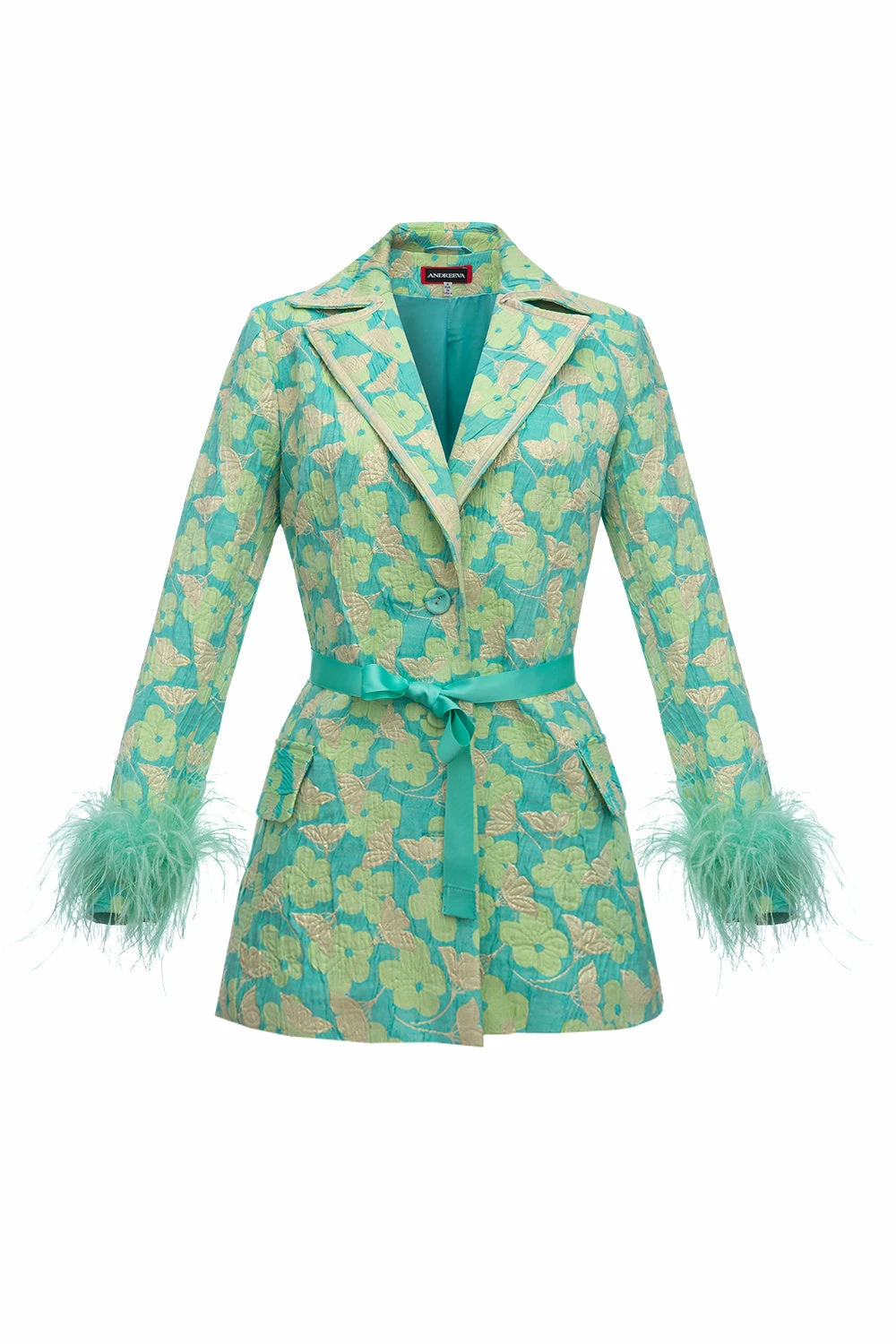 Jacqueline Mint Jacket 1 Jacqueline Mint Jacket