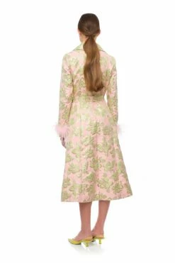 Jacquard Pink Coat 19 Jacquard Pink Coat -Cheap Tuke Bazaar Store 9A2A5286