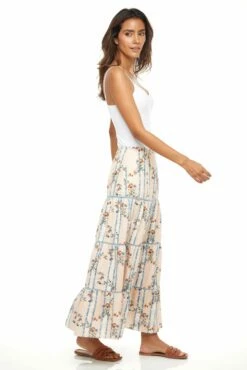 Whitley Linen Skirt -Cheap Tuke Bazaar Store ANNA CATE 6269