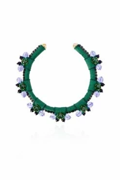 Amelie Necklace In Emerald Aster
