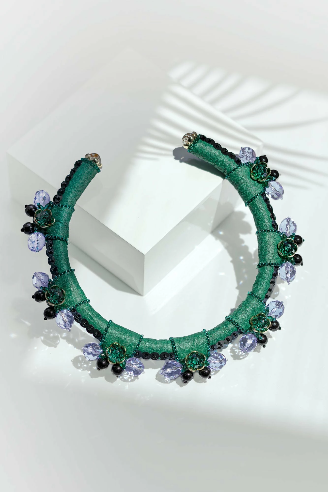 Amelie Necklace In Emerald Aster 3 Amelie Necklace In Emerald Aster - Image 3