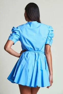 The Cara Dress -Cheap Tuke Bazaar Store CaraDress Blue 3