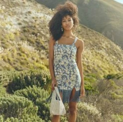 Avery Embroidered Fringe Mini Dress -Cheap Tuke Bazaar Store Carmel 23003 603 22159