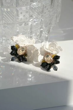 Carmen Clip On Earrings In Jade Sand -Cheap Tuke Bazaar Store CarmenClipOnEarrings JadeSand WP