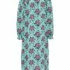 Grace Dress In Turquoise Chinoiserie