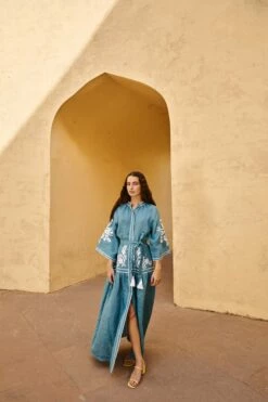 Turquoise Swan Dress -Cheap Tuke Bazaar Store DSC 6336