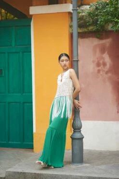 Single Hand Knotted Macrame Blouse -Cheap Tuke Bazaar Store DSC 8627