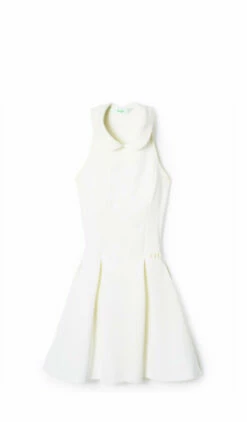 Dune Racerback Dress With Collar