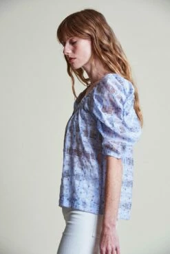 The French Girl Shirt 9 The French Girl Shirt -Cheap Tuke Bazaar Store FrenchGirlShirt Blue 2