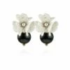 Isabella Earrings In Antique White