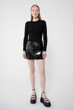 Coal Peachskin Long Sleeve Crew Neck 12 Coal Peachskin Long Sleeve Crew Neck -Cheap Tuke Bazaar Store JOOSTRICOT2023013131114