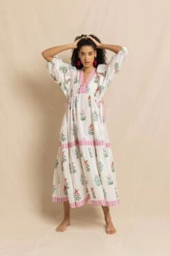 Jaime Dress In Multi Jodhpur Flower (Backless) 8 Jaime Dress In Multi Jodhpur Flower (Backless) -Cheap Tuke Bazaar Store JaimebacklessinSummerRVP 8196