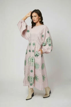 Carolyna Ukrainian Embroidered Dress