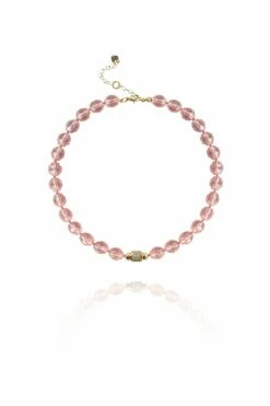 Leni Mini Necklace In Blush
