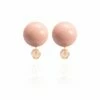 Luna Earrings In Classic Blush