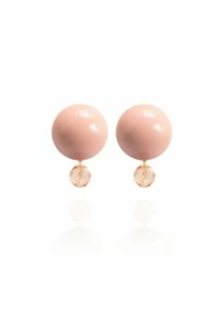Luna Earrings In Classic Blush