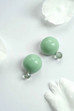 Luna Earrings In Sweet Mint -Cheap Tuke Bazaar Store Luna SweetMintWP