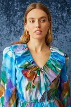 Blythe Top -Cheap Tuke Bazaar Store Marie Oliver Blythe Top Watercolor 02