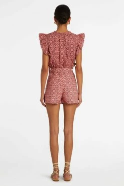 ERYN SHORT 7 ERYN SHORT -Cheap Tuke Bazaar Store Marie Oliver Eryn Short Hibiscus Shibori 03