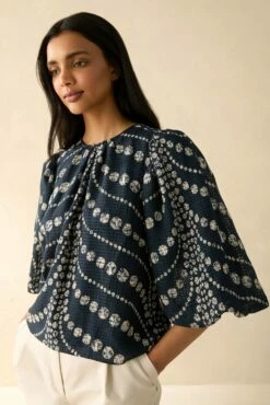 Harly Top -Cheap Tuke Bazaar Store Marie Oliver Harly Top Dolphine 03