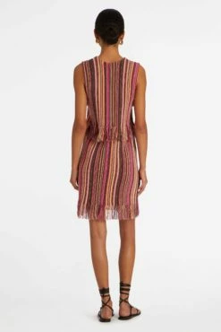 KENYON DRESS -Cheap Tuke Bazaar Store Marie Oliver Kenyon Dress Meadow Stripe 03