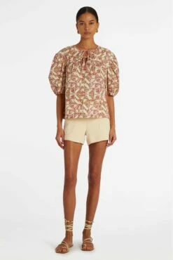 Mable Top -Cheap Tuke Bazaar Store Marie Oliver Mable Top Everglade 02