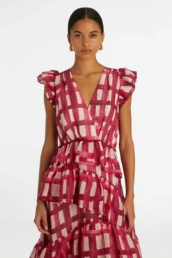 Marisol Dress -Cheap Tuke Bazaar Store Marie Oliver Marisol Dress Iris Madras 02