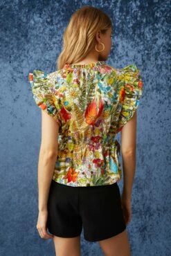 Olive Top -Cheap Tuke Bazaar Store Marie Oliver Olive Top Botanic 04