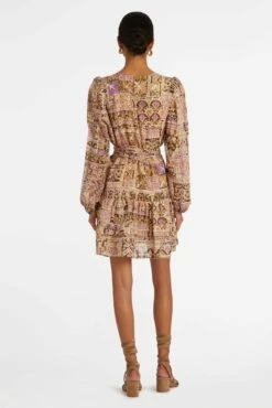 Preston Dress -Cheap Tuke Bazaar Store Marie Oliver Preston Dress Amethyst Tile 03