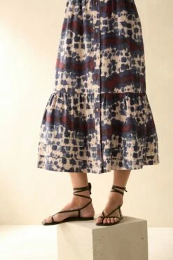 Yara Dress -Cheap Tuke Bazaar Store Marie Oliver Yara Dress Midnight Ice Dye 05