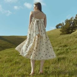 Gavin Beaded Embroidered Midi Dress With Puka Fringe -Cheap Tuke Bazaar Store MtTam 23009 108 5581