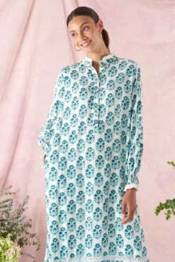 Serena Dress In Aqua Pearl -Cheap Tuke Bazaar Store NN23Studio4811 c KBartelski2022