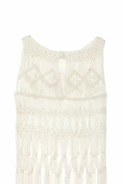 Single Hand Knotted Macrame Blouse -Cheap Tuke Bazaar Store PC027 0601