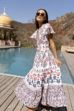 V-Neck Maxi- Paradiso Navy -Cheap Tuke Bazaar Store Paradiso Navy V Neck Maxi259 copy 5229580c e46b 40ee bef6 ee5a33679a6e