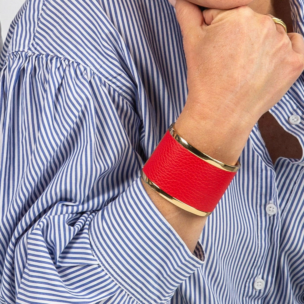 OG3 Cuff With Summer Sun Leathers 2 OG3 Cuff With Summer Sun Leathers - Image 2