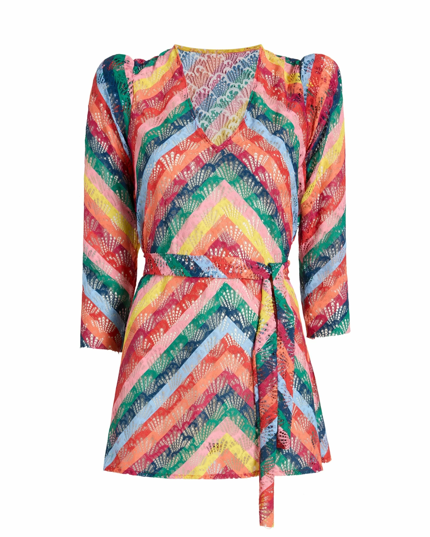 Quick-Drying Lace Rainbow Dress 1 Quick-Drying Lace Rainbow Dress