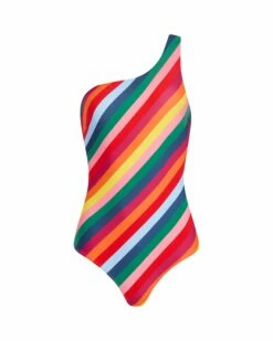 Sculpting One Shoulder Suit