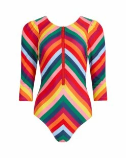 Sculpting Puff Sleeve Zip