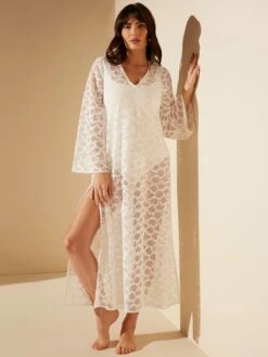 Quick-Drying Lace Caftan