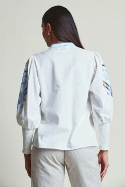 The Sandy Shirt -Cheap Tuke Bazaar Store SandyShirt WhiteBlue 3