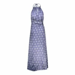 LILA DRESS - SAND VERBENA -Cheap Tuke Bazaar Store SilkCottenSandVerbenaLilaDress Back