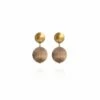 Sonia Petite Earrings In Toasted Taupe